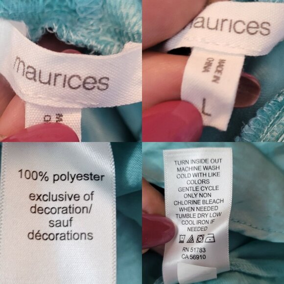 Robin Egg Blue Satin Lace Sleeveless Lingerie Slip Baby Doll Top Sz L Grunge Y2K - Picture 3 of 9